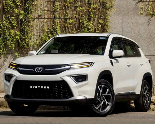 Toyota Hyryder V Spec - White